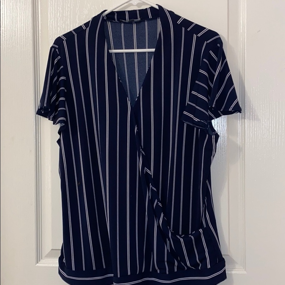 blue blouse